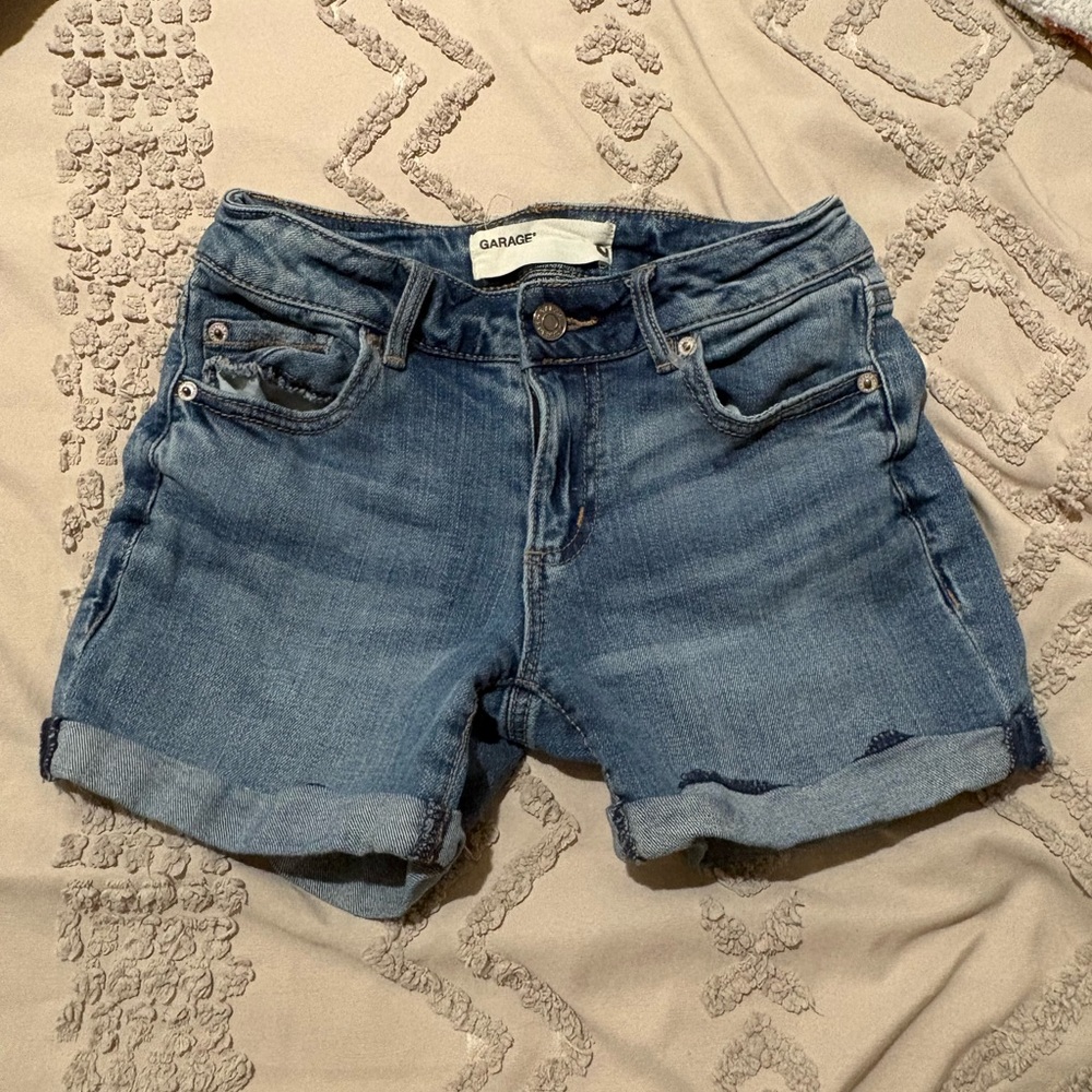 Garage Women's Classic Blue Jean Shorts